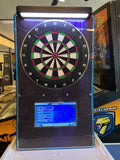 Take Aim Electronic Coin Operated Touch Screen Wall Mount Dart Board for Commercial & Home Use