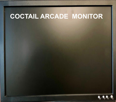 LCD MONITOR FOR COCKTAIL ARCADE