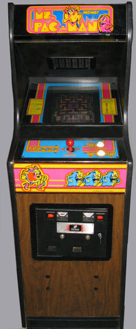 MS PACMAN CABARET ARCADE-REFURBISHED With LCD Monitor-HEAVY DUTY, COIN OPERATED, COMMERCIAL GRADE WITH FREE PLAY OPTION