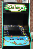GALAGA ARCADE WITH LOTS OF NEW PARTS-LOOKS AND PLAY LIKE A NEW GAME-HEAVY DUTY, COIN OPERATED, COMMERCIAL GRADE WITH FREE PLAY OPTION