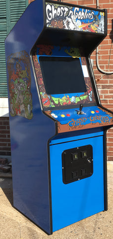 Ghost'n Goblins Arcade, lots of new parts and LCD monitor, sharp-HEAVY DUTY, COIN OPERATED, COMMERCIAL GRADE WITH FREE PLAY OPTION