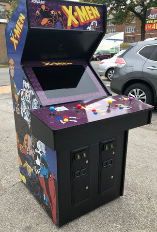 X-Men Arcade 4 player- Lots Of New Parts-New LCD Monitor-Delivery time 6-8 weeks