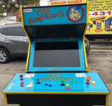 SIMPSONS ARCADE GAME- LOTS OF NEW PARTS-EXTRA SHARP-Delivery time 6-8 weeks