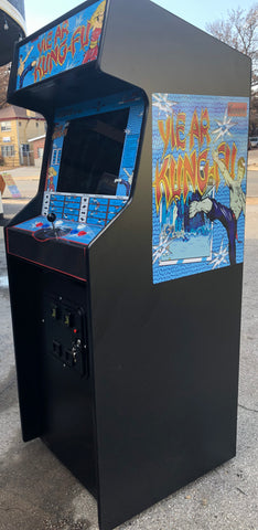 YIE AR KUNG-FU Arcade Video Game, lots of new parts, sharp-HEAVY DUTY, COIN OPERATED, COMMERCIAL GRADE WITH FREE PLAY OPTION