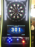 Dart Machine-Electronic Coin Operated Take Aim Deluxe Dart, With On Line , Brand New with LED Lighting-, Heavy Duty, Coin Operated, Commercial Grade With Free Play Option