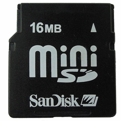 SD Card- Arcade Program Mini SD Card