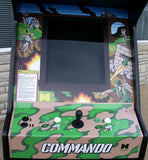 COMMANDO ARCADE VIDEO GAME- lOTS OF NEW WARRANTY- EXTRA SHARPDelivery time 6-8 weeks-