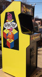 QBERT ARCADE WITH LOTS OF NEW PARTS-SHARP-HEAVY DUTY, COIN OPERATED, COMMERCIAL GRADE WITH FREE PLAY OPTION